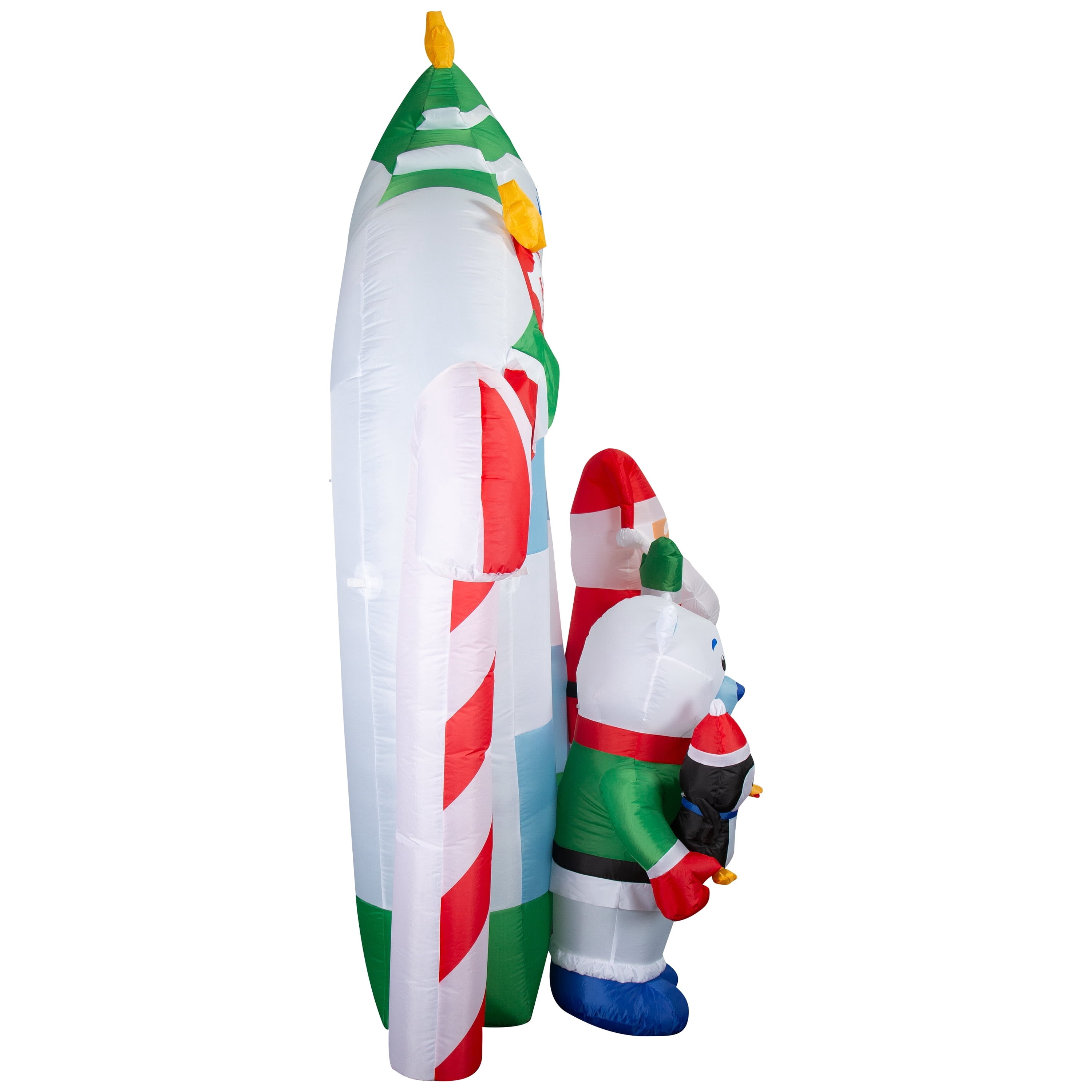 Multicolor Igloo Archway Christmas Airblown Yard Inflatable, 11.5', by Holiday Time