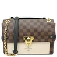 thumbnail image 1 of Pre-Owned Louis Vuitton Vavin PM Damier Ebene Crossbody Bag Cream, 1 of 13