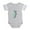 Heather Gray, variant on CafePress - Nerf Game On - Cute Infant Baby Football Bodysuit