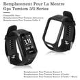 thumbnail image 4 of Maytalsory Silicone Wristband Strap For 2 3 Runner 2 3 Spark 3 GPS Watch black 1Set, 4 of 5