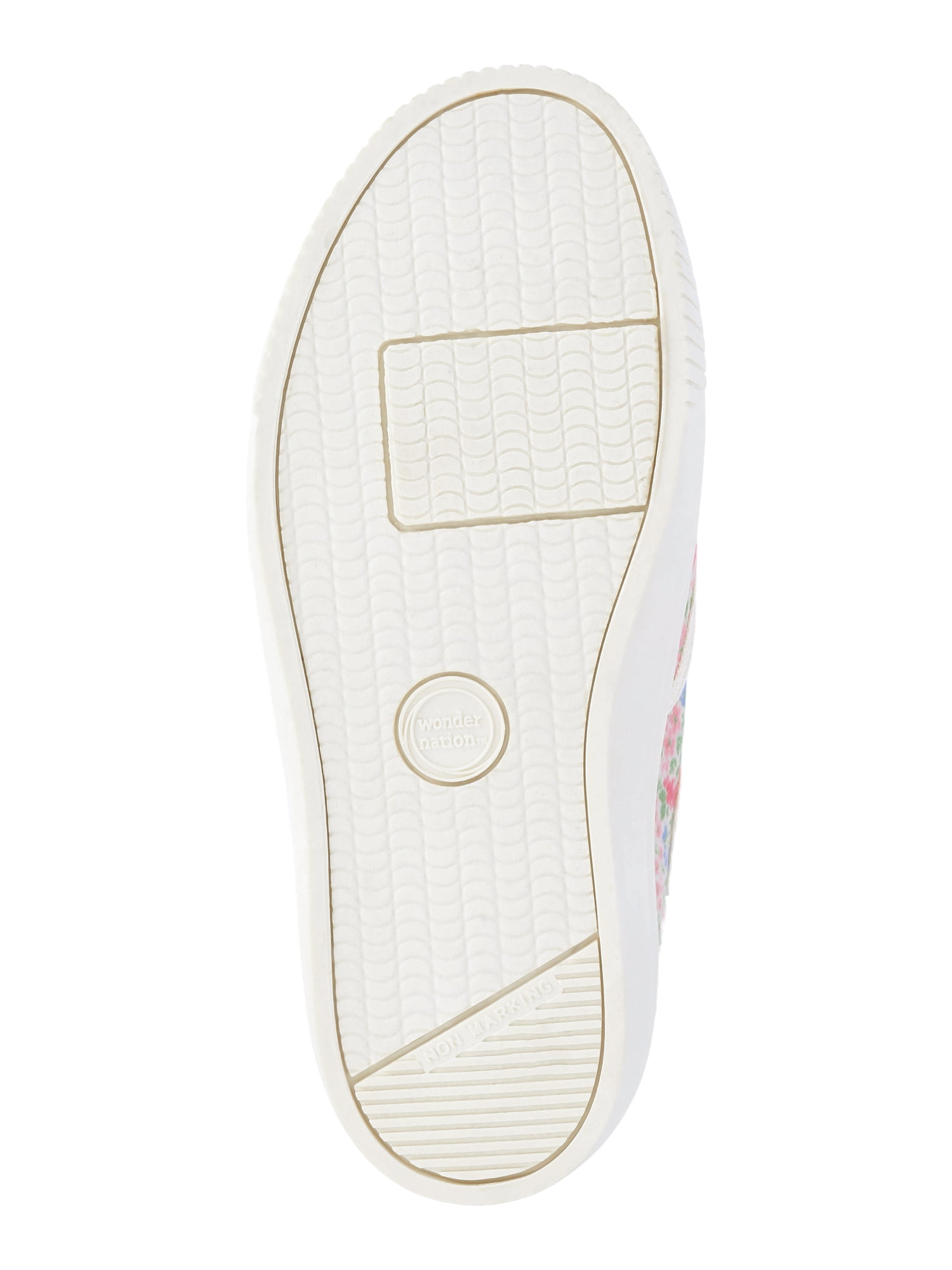 Wonder Nation Girls Casual Plimsole Sneakers