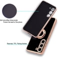 thumbnail image 2 of for Samsung Galaxy A54 5G Case,Slim Electroplated Protective Samsung A54 5G Phone Case with Rotating Stand, Shockproof Camera Protection Phone Case for Samsung A54 5G, Black, 2 of 6