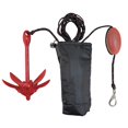 thumbnail image 1 of Kit de anclaje Extreme Max BoatTector Grapnel para barcos pequeños de 1,6 kg, 1 of 8