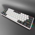 thumbnail image 3 of Teclado inalámbrico 18 Teclado mecánico con efecto de iluminación para ESports Gaming Office, 3 of 3