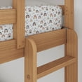 thumbnail image 6 of Now Furniture Wooden Twin over Full Bunk Bed for Kids, Textured Pecan, 6 of 7
