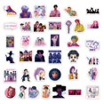 thumbnail image 3 of 75 Stickers KPop Demon Hunters Stickers Cute Cartoon Characters Waterproof Decals - Comic Peripheral Shiny Sticker Pack Props Cute Cartoon Characters Waterproof Decals Suitable As A Gift, 3 of 9