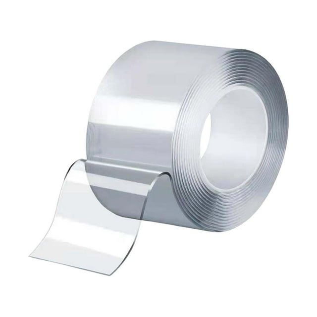 Cinta transparente Nano, cinta transparente de alta resistencia, cinta adhesiva, impermeable, extraíble para adultos, juguete sensorial, aula, 2mmx8cmx3metros Soledad Cintas para manualidades