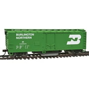 Walthers Trainline HO Scale 40' Box Car Track Cleaner Burlington Northern/BN