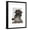 Black Frame, variant on Art.com Schnauzer Sherlock Art Print by Fab Funky, 12" x 16"