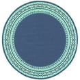 thumbnail image 5 of Oriental Weavers Meridian Area Rug 9650B Navy Diamonds Lines 8' 6" x 13' 0" Rectangle, 5 of 9