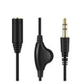 thumbnail image 1 of Maytalsory Durability Braided Auxiliary Stereo Headphone Extension Cable, 1 of 6