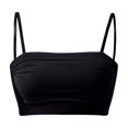 thumbnail image 4 of Summer Backless Bra for Women SAdjustable Thin Straps Wireless Bralette U Back Multiway Halter Bra, 4 of 5
