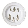 thumbnail image 4 of 1 pieza de vajilla navideña, regalo de Navidad, colección sencilla, decoración de cerámica para Plato blanco, 4 of 9