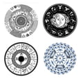 thumbnail image 4 of Platos de 8/10 pulgadas Decoración del hogar Regalo de Navidad Platos decorativos para colgar en la pared Porcelana china europea, 4 of 5