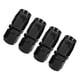 thumbnail image 3 of Extremo de manguera giratoria accesorio de extremo de manguera giratorio recto an6 -6an adaptador de extremo de manguera giratoria 4 piezas Universal recto AN6 -6AN adaptador de ANGGREK Otros, 3 of 8