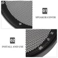 thumbnail image 4 of Miangastore 2Pcs Speaker Net Cover Car Speaker Cover Subwoofer Modification Net Cover, 4 of 9