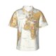 thumbnail image 1 of Balery World Map 1 Camisas hawaianas de manga corta para hombre, camisas playeras de corte holgado, camisas de vacaciones con botones,XX-Large, 1 of 7