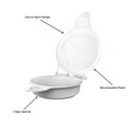 thumbnail image 3 of Microwave Egg Maker, a Healthy Breakfast Cooking Utensil by Chef Buddy- Kitchen Essentials, Easy to Make- Holds Up to Two Eggs and Cooks in 45 Seconds, 3 of 6
