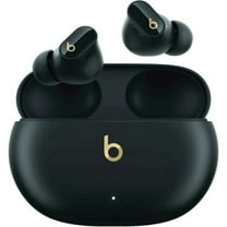 Restored Beats by Dr. Dre Beats Studio Buds  True Wireless Noise Cancelling Earbuds - MQLH3LL/A - Black/Gold (Refurbished)