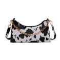 thumbnail image 2 of Bolsa de hombro con estampado de vaca para mujer bandolera de Ehuebsd hombro a la moda bolso cruzado con cadena de PU para uso diario, 2 of 9