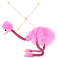 thumbnail image 2 of Flamingo Marionette Puppet Plush Animals Marionette Puppet Interactive Puppet, 2 of 2