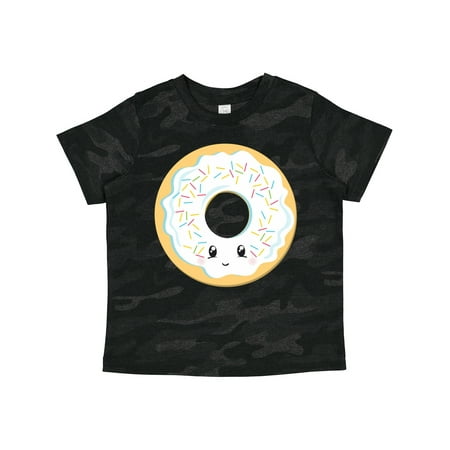 

Inktastic White Donut Gift Toddler Boy or Toddler Girl T-Shirt
