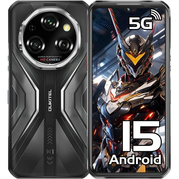 Smartphone OUKITEL WP55 5G, 36 GB de RAM, 256 GB de ROM, cámara de 108 MP