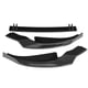 thumbnail image 2 of Parachoques delantero, alerón delantero de fibra de carbono modificado para automóvil, palas de parachoques, diseño fácil de usar, 2 of 9
