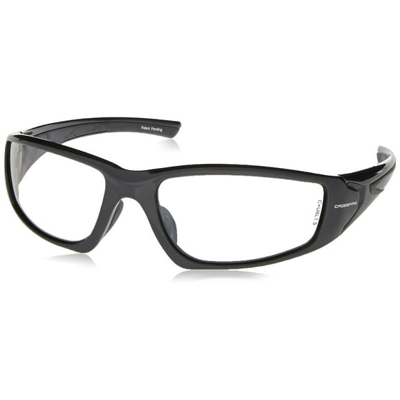 Crossfire 23615 RPG Safety Glasses Indoor - Outdoor Lens - Shiny Pearl Gray Frame