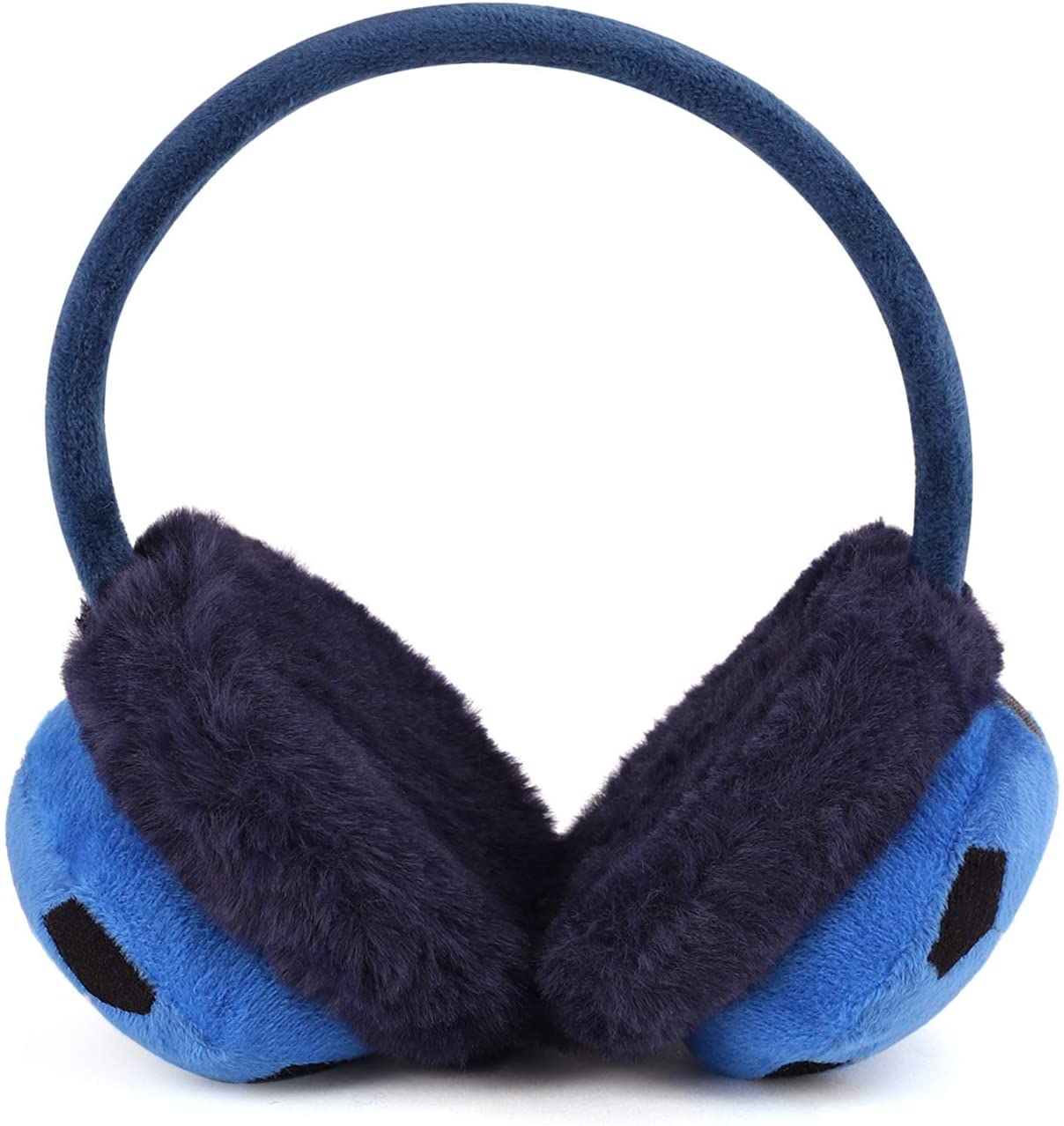 Kids Winter Warm Soft Plush Earmuffs Boys Girls Soccer Ear Warmer for