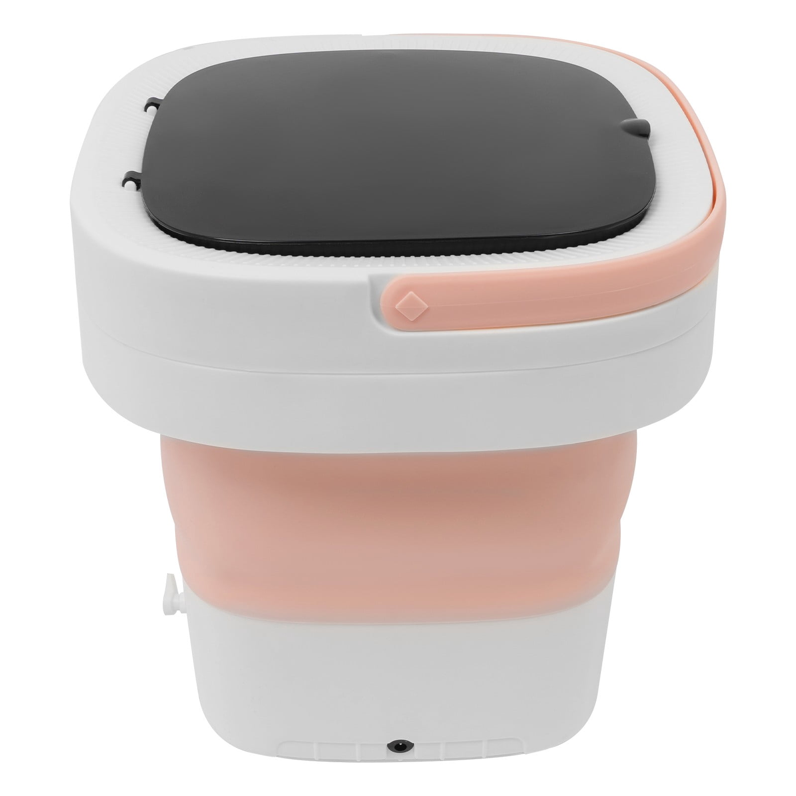 110V 3 Modes Portable Washing Machine Pink Mini Foldable Washing Machine Large Capacity Foldable Washing Machine