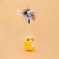 thumbnail image 3 of Wobbling Cat Toy, Wobbling Interactive Cat Toy with Feather Built in Mint Ball Relieve Boredom Interesting Interactive Teaser Cat Toy for Engaging Play, 3 of 7