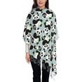 thumbnail image 3 of Kdxio Panda And Eucalyptus Women's Scarf Womens Winter Scarf, Fashion Scarfs for Women, Shawls and Wraps, Long Blanket Scarf, 3 of 8