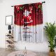 thumbnail image 1 of Cortina de decoración de fiesta, cortinas de ventana de Feliz Navidad lindas para el hogar, cortina de ventana de Navidad, respuesta rápida, 1 of 13