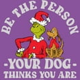 thumbnail image 2 of Girl's Dr. Seuss Grinch Christmas Be the Person  Graphic T-Shirt, 2 of 4