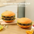 thumbnail image 6 of Stackable Hamburger Set Burger 6 Layers Mini Dinner High Value Sauce Spit Container Tableware Funny Bone, 6 of 8