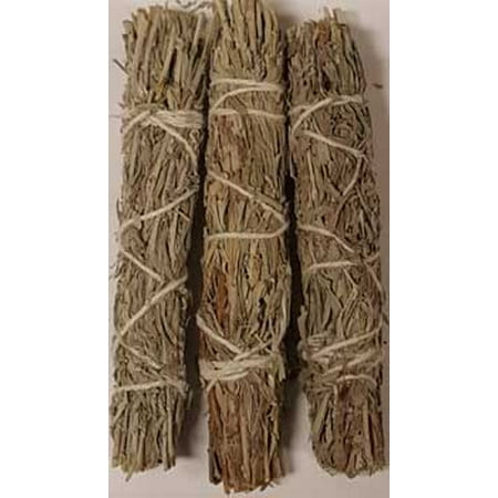 Sweetgrass Smudge Stick (Ancient Aromas Smudge Stick Stargate Mountain Sage White Sage Rosemary Sweetgrass All Natural Ingredients Made By The Kumeyaay Indians of Baja California and Mexico 3 Pack of 4