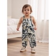 thumbnail image 4 of BemeyourBBs Toddler Baby Boy Girl Camouflage Overalls Camo Outfit Jumpsuit Print Sleeveless Romper Suspender Pants Kids Hunting Clothes, 4 of 9