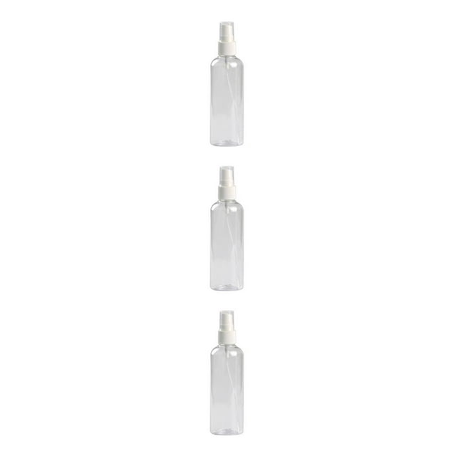 QualitChoice Bouteille de Parfum en Plastique Transparent Portable 80ml Vide 120ml 3Set
