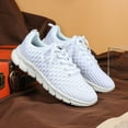 thumbnail image 5 of Wome'n Casual Solid Mesh Sneakers Running Shoes Soft Sole Breathable Sports Gym Workout Tennis Shoes for Women, 5 of 9