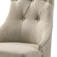 thumbnail image 3 of Newboti Furniture Beige and Reclaimed Grey Tufted Back Side Chairs (Set of 2) 21845, 3 of 6