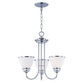 thumbnail image 2 of 21584SWPC-Maxim Lighting-Novus - 3 Light Chandelier-17.5 Inches Tall and 17.75 Inches Wide, 2 of 2