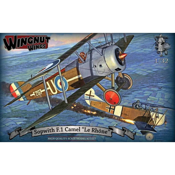Wingnut Wings 132 Sopwith F.1 Camel Le Rhone High Quality Plastic Kit
