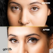 got2b Glued 2-in-1 Brow Gel & Edge Control, Strong Hold Eyebrow & Hair Mascara, 0.54 oz