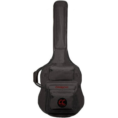 ChromaCast Pro Series Rudy Sarzo Signature Acoustic Bass Guitar Soft Case, Padded Gig