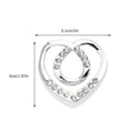 thumbnail image 3 of Miangastore 4pcs Rhinestone Scarf Clips with Assorted Colors for Home Decorate Elegant Alloy Accessories, 3 of 8