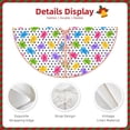 thumbnail image 3 of Haiem Bear And Polka Dot Pattern Christmas Tree Skirt Merry Christmas Party Christmas Tree Decoration,New Year Decorations-36", 3 of 6