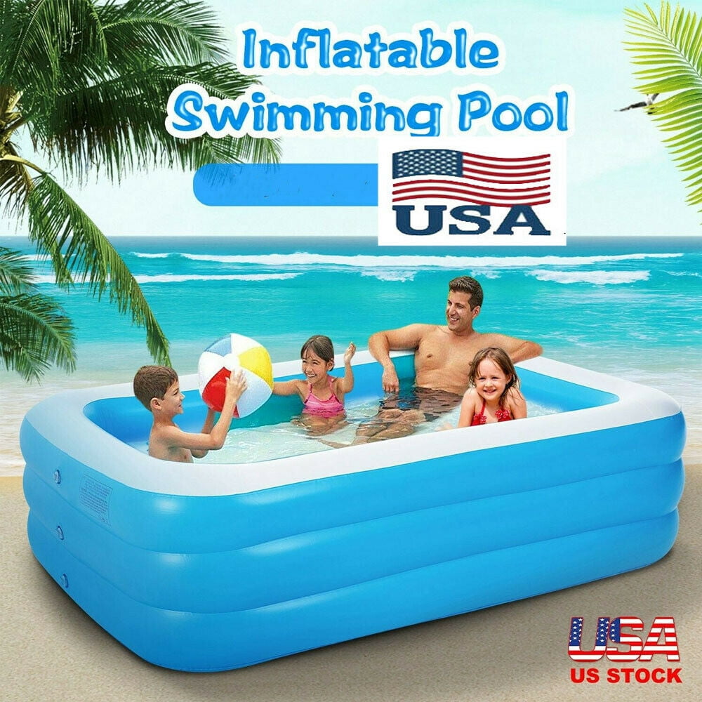best way to blow up pool floats