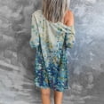 thumbnail image 4 of Puntoco - Abrigo estampado a la moda para mujer, cárdigan de manga larga, blusa informal holgada, tops, liquidación Puntoco Puntoco-567, 4 of 7