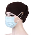 thumbnail image 1 of Avec Boutons Porte-Chapeau Visage Protection Oreilles Bandeau, 1 of 2